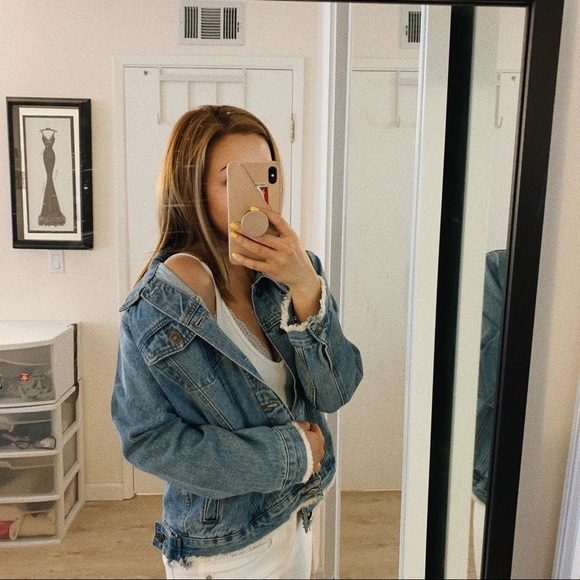 princess polly jean jacket